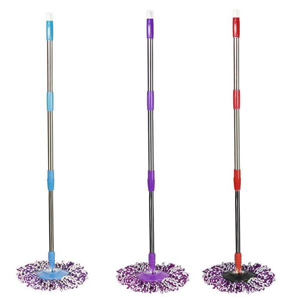 1pc spin mop pole handle replacement for floor mop 360 no foot pedal version home floor cleaning scraper for home office